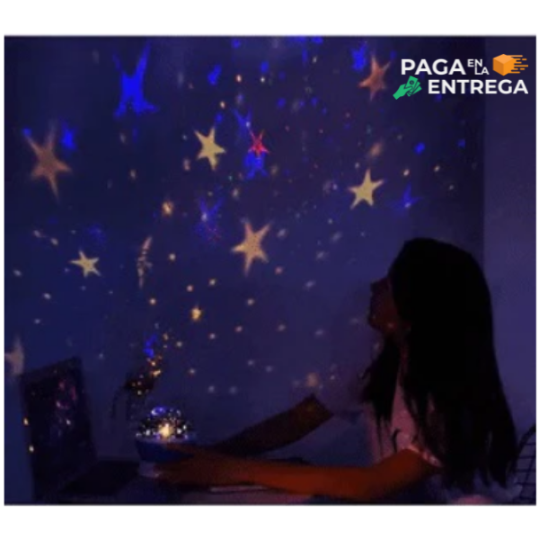 Lightnight - Lámpara Proyector Galaxia