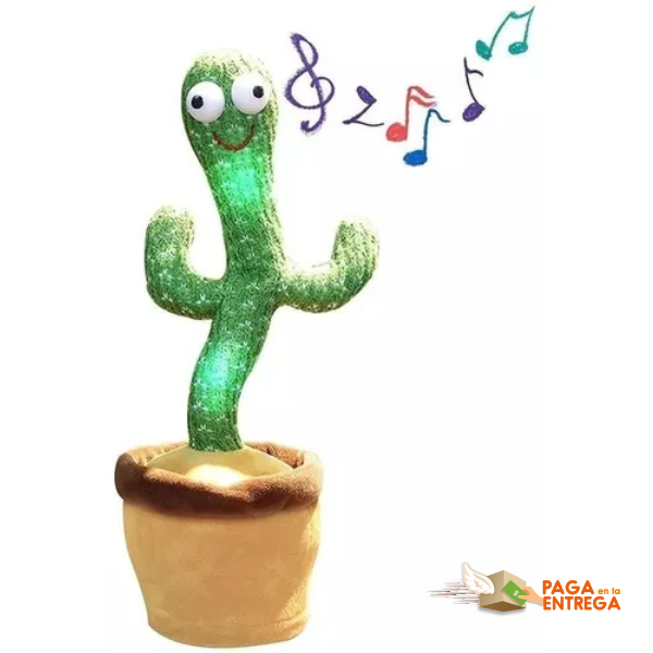 Cactus Bailarín Musical para niños