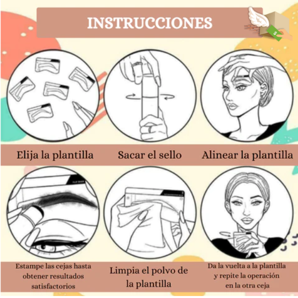 EyesBrow Stamp™ - Kit para Cejas