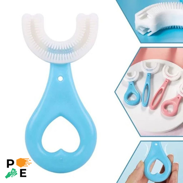 EASYCLEAN™  Cepillo de dientes en forma de U para niños