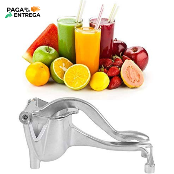 FRUITPRESS - Exprimidor de Frutas Metálico (Jugo de Frutas)