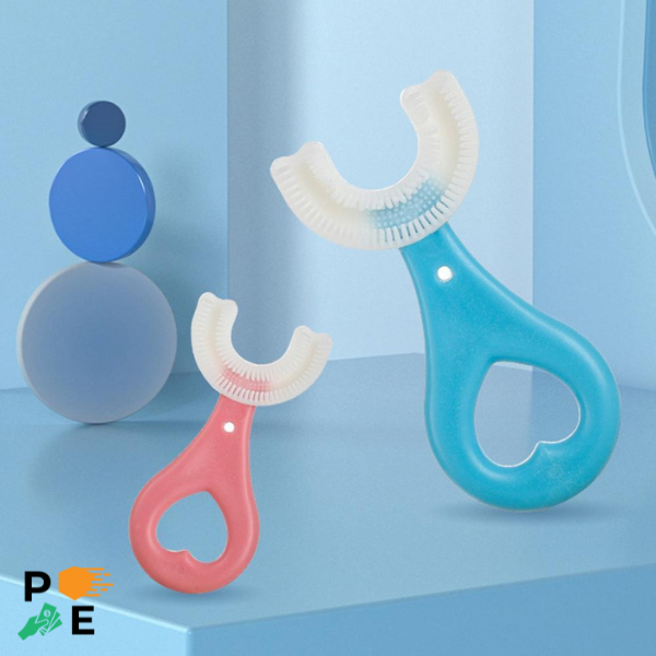 EASYCLEAN™  Cepillo de dientes en forma de U para niños