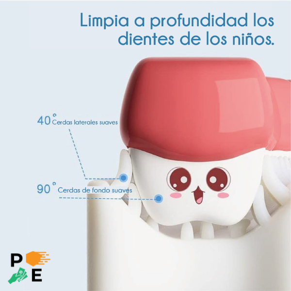 EASYCLEAN™  Cepillo de dientes en forma de U para niños