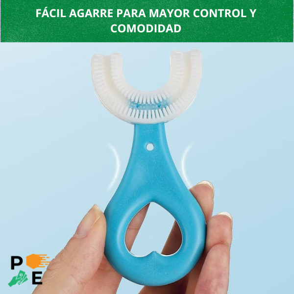 EASYCLEAN™  Cepillo de dientes en forma de U para niños