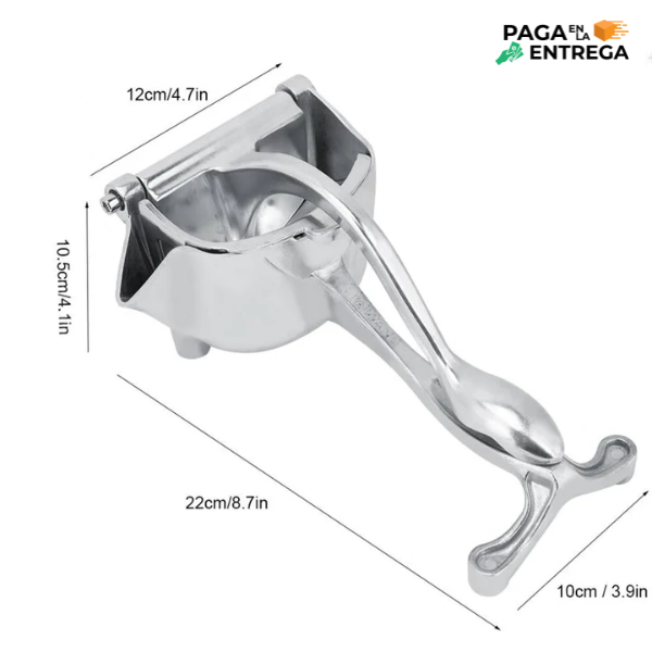 FRUITPRESS - Exprimidor de Frutas Metálico (Jugo de Frutas)
