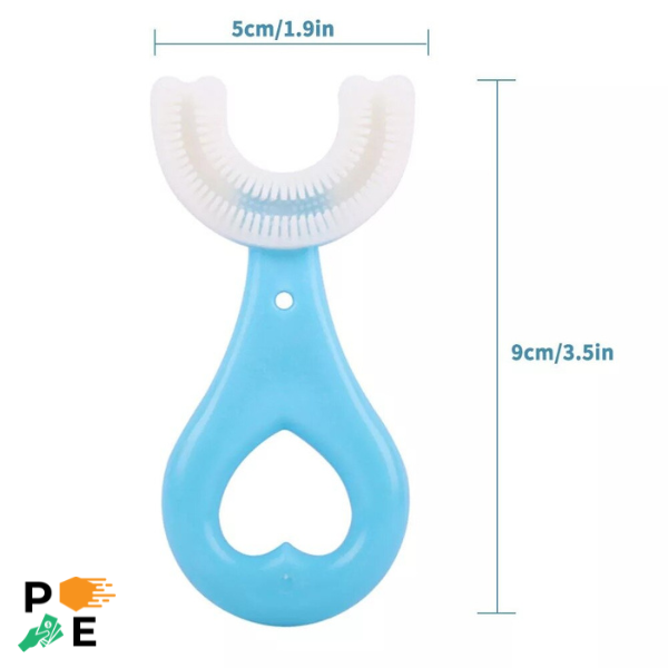 EASYCLEAN™  Cepillo de dientes en forma de U para niños