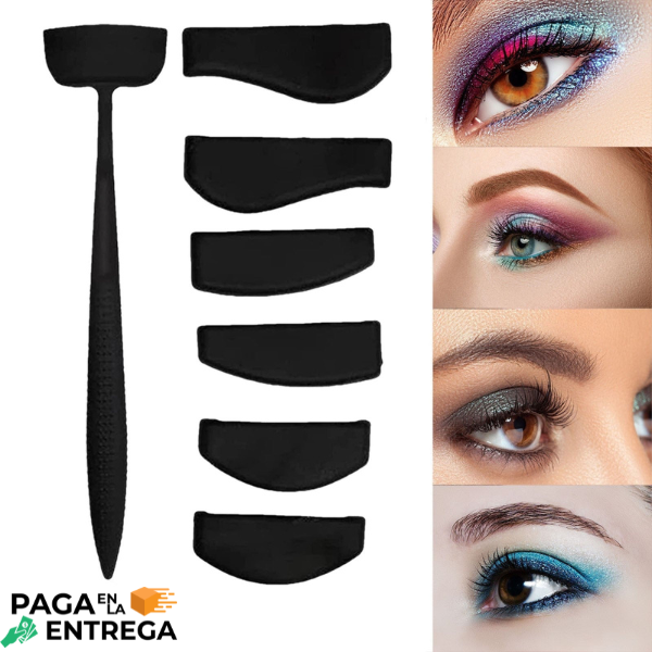 Kit para Cut Crease - Molde sobra de Ojos