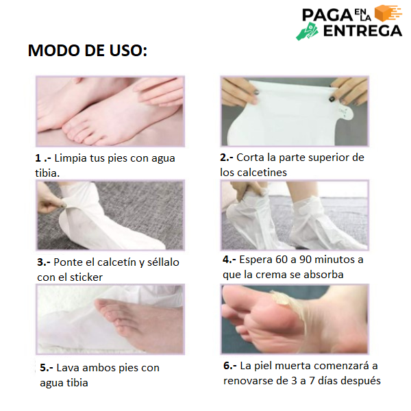 FEETCARE - Mascarilla renovadora de pies 👣